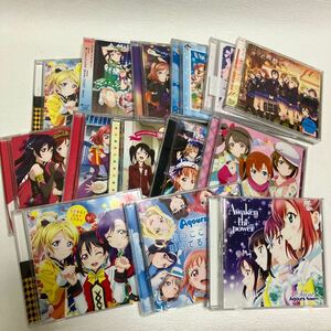 c184 60 CD ラブライブ まとめて 色々大量セット アニメ 関連CD 冬がくれた予感 ケースヒビ割れ有り 汚れや値札跡有り 動作未確認 