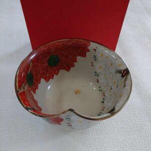 a23 pastry pot cake box new goods unused goods Shimizu roasting Kyoto Shimizu .. same collection . tableware Japanese-style tableware porcelain bowl large bowl interior 