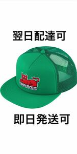 Supreme23F/W Supreme Toy Machine Mesh Back 5-Panel Green