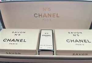 CHANEL シャネルN5 石鹸2個&香水セット　サヴォン&オードゥトワレット