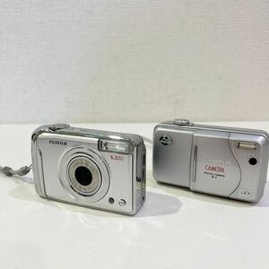 【2点セット】 FUJIFILM Finepix A610 デジタルカメラ オリンパス CAMEDIA X-1 60サイズ（188）