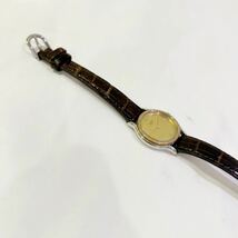 【美品】 SEIKO セイコー クレドール 18KT×SS 4J81-0A60 ゴールド文字盤 レディース 腕時計 60サイズ（195）_画像6