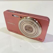 【起動確認済み】 SONY Cyber-Shot DSC-W570 ソニー サイバーショット ピンク デジタルカメラ 60サイズ（263）_画像2