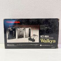 【希少】 東芝 TOSHIBA Walky ウォーキー ステレオレコーダー KT-RS1 80サイズ（327）_画像10