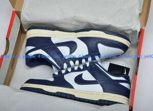 ■ Новый продукт подлинный 22 см nike wmns w Dunk Low Vintage Navy DD1503-115 US5 QS SB