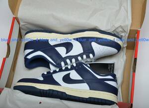 ■新品 国内正規品 25cm Nike WMNS W Dunk Low Vintage Navy DD1503-115 US8 qs sb