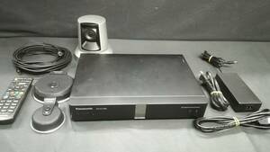 【動作品♪】Panasonic ビデオ会議システム KX-VC1300J マイク[KX-VCA001]、カメラ[GP-VD131]