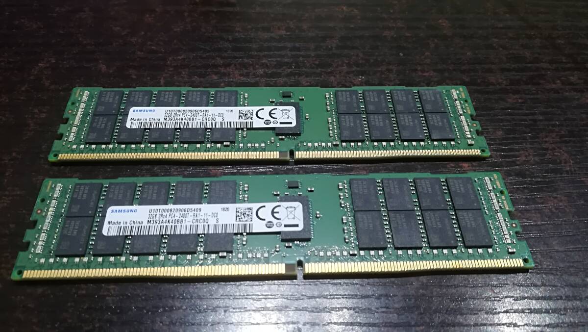 2024年最新】Yahoo!オークション -ddr4 ecc 64gbの中古品・新品・未