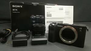 【良品♪】SONY α7C ILCE-7CL ズームレンズキット [FE 28-60mm F4-5.6 SEL2860]ミラーレス 一眼カメラ/動作品