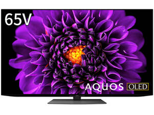 [ прекрасный товар!]SHARP sharp AQUOS OLED 4T-C65DS1 65 type 4K иметь машина EL телевизор 65 дюймовый 2021 год производства / рабочий товар * рассылка не возможно / прямой доставка товар 