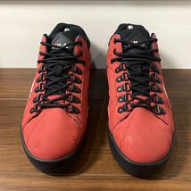 USED FILA トレッキングシューズ 25.0cm RED メンズ フィラ スニーカー シューズ ブーツ D環 ローカット_画像3