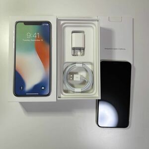 iPhone X Silver 256 GB SIMフリー