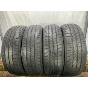 2021年製 7～8分山 ダンロップ ENASAVE EC204 185/60R15 84H 4本/札幌市手渡し可/中古オンロードタイヤ(夏タイヤ) シエンタ P2_63