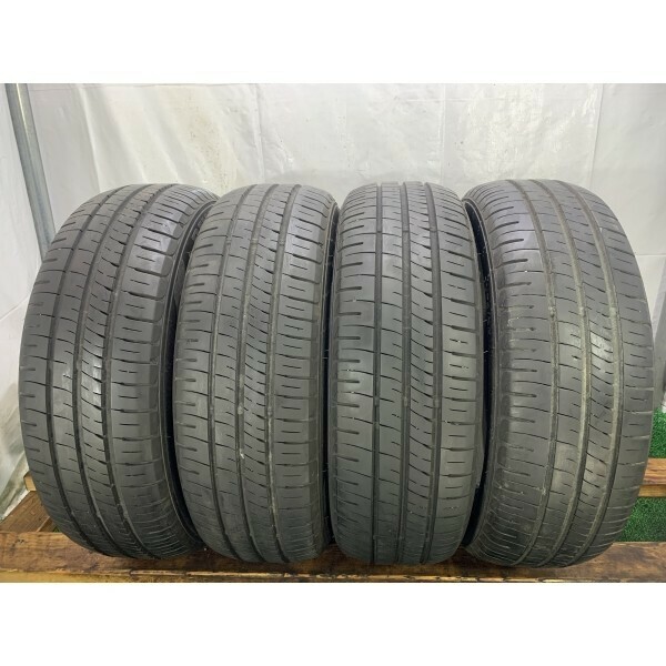 2021年製 8分山 ダンロップ ENASAVE EC204 185/60R15 84H 4本/札幌市手渡し可/中古オンロードタイヤ(夏タイヤ) グレイス P2_Q_63