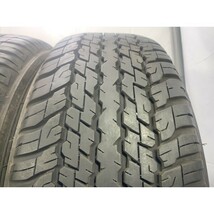 2021年製 9分山 ダンロップ GRANDTREK AT25 265/65R17 112S 4本/札幌市手渡し可/中古オンロードタイヤ(夏タイヤ) プラド F_169_画像5