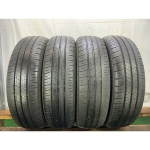 2020～2021年製 7～9分山 ダンロップ ENASAVE EC300+ 155/65R14 75S 4本/札幌市手渡し可/中古オンロードタイヤ(夏タイヤ) N-BOX A1_50