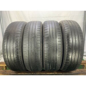 2021年製 7～8分山 ダンロップ ENASAVE EC300+ 195/65R16 92H 4本/札幌市手渡し可/中古オンロードタイヤ(夏タイヤ) ロッキー E2_85