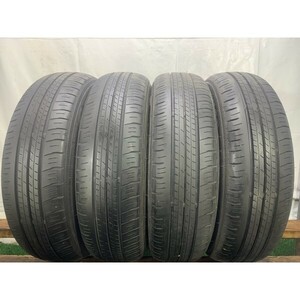 2022～2023年製 8～9分山 ダンロップ ENASAVE EC300+ 165/65R14 79S 4本/札幌市手渡し可/中古オンロードタイヤ(夏タイヤ) パッソ A1_56