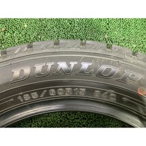 2022年製 9分山 ダンロップ WINTERMAXX WM02 185/60R15 84Q 1本/札幌市手渡し可/中古スタッドレスタイヤ(冬タイヤ) ヤリス F_70_画像4