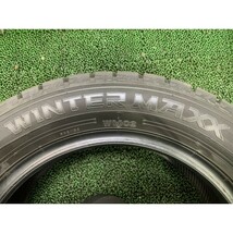 2022年製 9分山 ダンロップ WINTERMAXX WM02 185/60R15 84Q 1本/札幌市手渡し可/中古スタッドレスタイヤ(冬タイヤ) ヤリス F_70_画像5