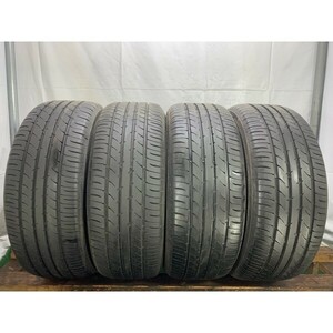 2023年製 9分山 TOYO NANOENERGY 3 PLUS 225/55R17 97V 4本/札幌市手渡し可/中古オンロードタイヤ(夏タイヤ) ヴェルファイア P2_112