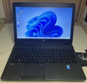 ジャンク出品/HP ZBook15/i7-4810MQ Vpro/QuadroK2100M/FHD15.6