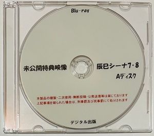 Blu-ray 未公開特典映像 辰巳シーナ 7・8 Aディスク ブルーレイ デジタル出版。競泳水着。