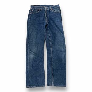 【1スタ 色残り◎】 1992年2月製造 90s USA製 Levi's 501 リーバイス 552刻印 濃紺 W31 ゴールデンサイズ 赤文字 検索用) 501XX 赤耳