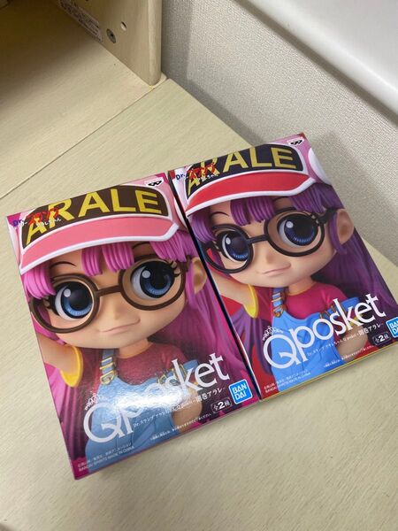 2点セット 未開封 Qposket フィギュア D rスランプアラレちゃん