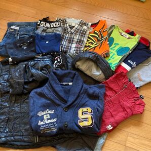 お値下げ中!内容変更後、新たに出品いたしました!男児150cm詰め合せ(全13着)