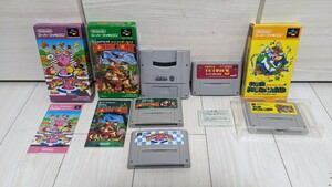 スーパーファミコン　ソフト　4本　スーパーゲームボーイ　セット