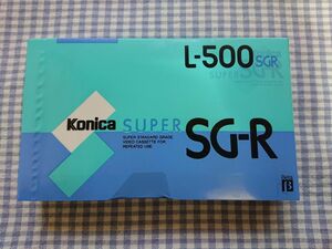 Konicaコニカ/ベータビデオテープ/L-500 SG-R 未使用未開封