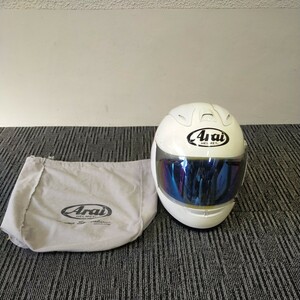 Arai アライ ヘルメット RX-7RR2 57.58CMサイズ　白　【浦R】