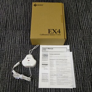 未使用品 EIZO/エイゾー/EX4キャリブレーションセンサー/箱付/マニュアル付【浦R】