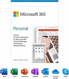 業界最安値 Microsoft 365 personal パーソナル 1年ライセンス