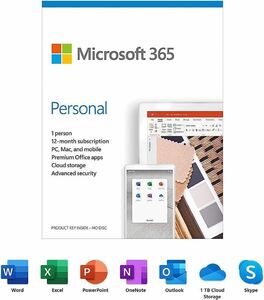 5年分！Microsoft 365 personal ライセンス(1年/6,000円、業界最安値！)