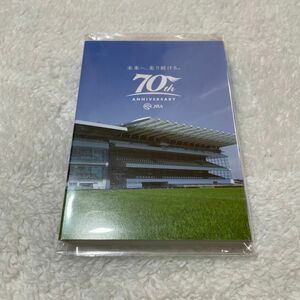 JRA70周年 中京競馬場 記念品 メモ帳 