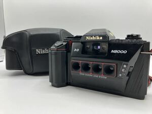 240302124003 Nishika ニシカ 3-D N8000 30MM 4眼 コンパクトカメラ フィルムカメラ 中古