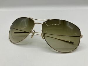 24001 OLIVER PEOPLES オリバーピープルズ サングラス メガネ 64□13-135 Strummer-F G MADE IN JAPAN 色メガネ 中古