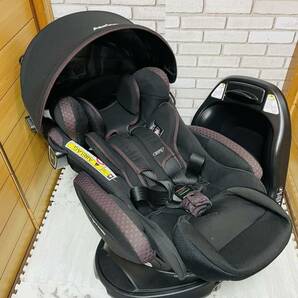 即決 使用4ヶ月 美品 アップリカ フラディアグロウISOFIX 360°safety チャイルドシート 送料込み 6500円お値引きしました 手洗い済みの画像4