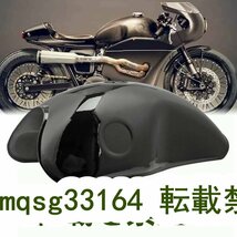 レトロ黒 10L 2.6 ギャル燃料ガスタンクカフェレーサーヴィンテージオイルタンク用ホンダ 750 CB400 XJR400 ベネリモハーベ_画像1