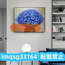 超美品★純粋な手描きの絵画 花 応接間掛画 玄関飾り 廊下壁画_画像4