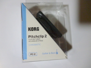 新品　未開封　KORG PC-2 Pitchclip 2 クリップチューナー コルグ ピッチクリップ2 