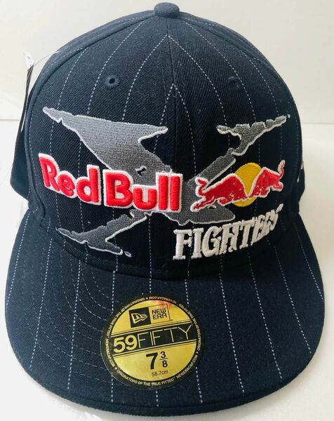 ニューエラ キャップ Red Bull FIGHTERS ネイビー 7 3/8