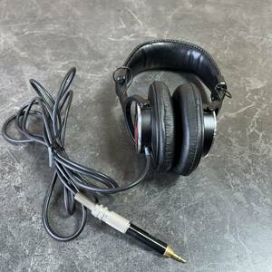 ☆SONY ソニー モニターヘッドホン MDR-CD900ST 密閉ダイナミック型 ヘッドフォン オーディオ ブラック(中古品/現状品/保管品)☆