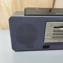 ☆修理必須 SONY ソニー ラジカセ CD MD 音響機材システム ZS-M5(中古品/現状品/保管品)☆_画像2