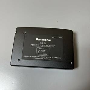 ☆未使用 Panasonic パナソニック ステレオカセットプレーヤー RQ-S4 ブラック オーディオ機器 箱/取説/コード付(中古品/現状品/保管品)☆の画像5