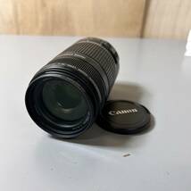 ☆CANON キャノン ズームレンズ EF-S 55-250mm カメラレンズ(中古品/現状品/保管品)☆_画像1