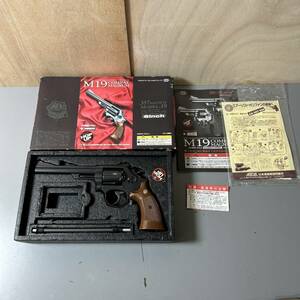 ☆TOKYO MARUI 東京マルイ M19 COMBAT MAGNUM コンバットマグナム ガスガン リボルバー ASGK刻印 箱/取説付(中古品/現状品/保管品)☆