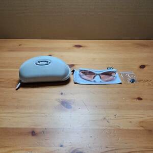 ☆OAKLEY オークリー Commit コミット サングラス 03-784 ピンクレンズ ケース付(中古品/現状品/保管品)☆